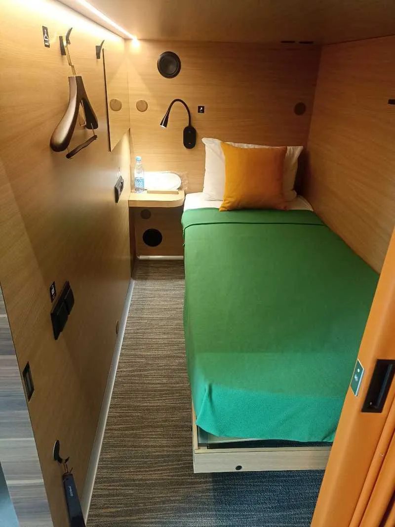Hotel at Tolmachevo Airport — GettSleep Capsule Hotel, Novosibirsk